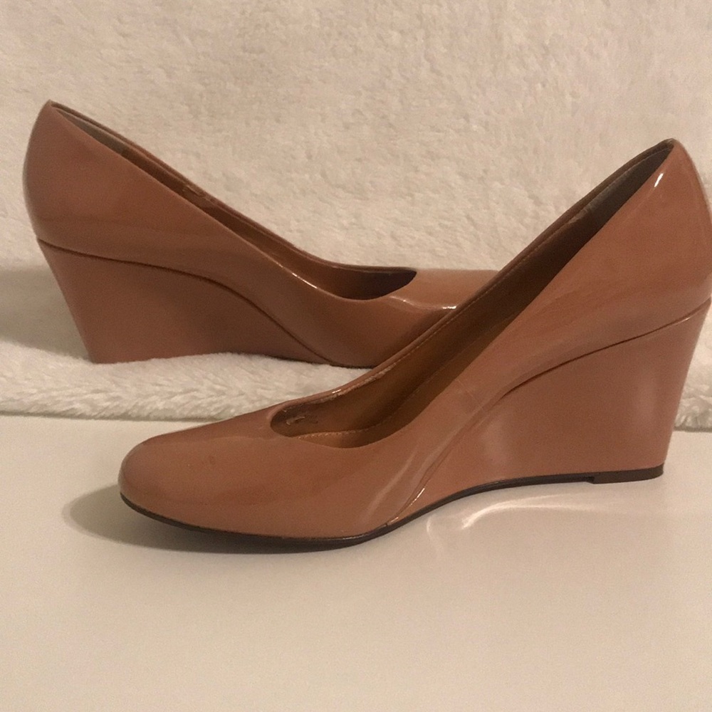 J. Crew wedged heels